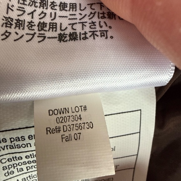 Brown Eddie Bauer Premium Goose Down Vest Women’s Size Small - Picture 6 of 10